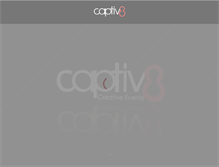 Tablet Screenshot of captiv8events.com